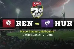 Melbourne Renegades v Hobart Hurricanes predictions and betting