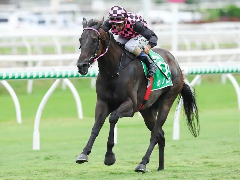 Emerald Kingdom wins at Eagle Farm.