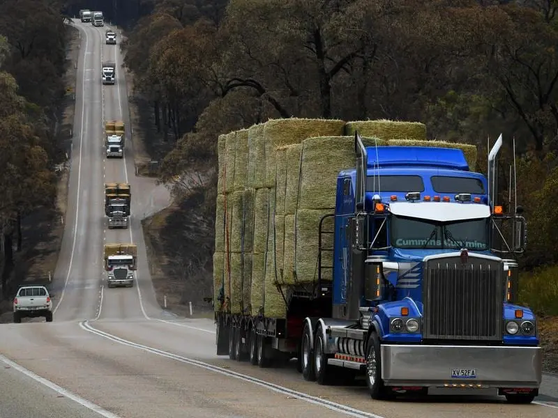 hay truck