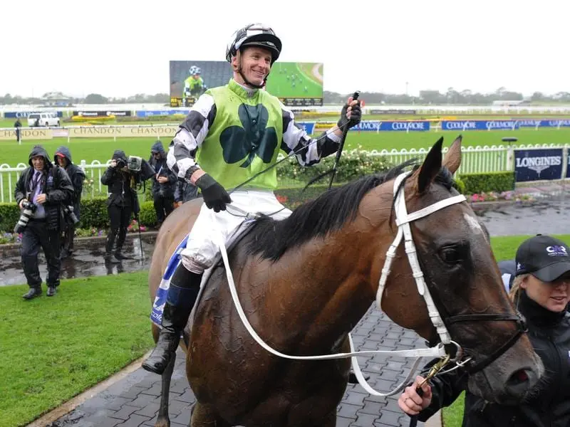 Imaging after his win in the Ajax Stakes.