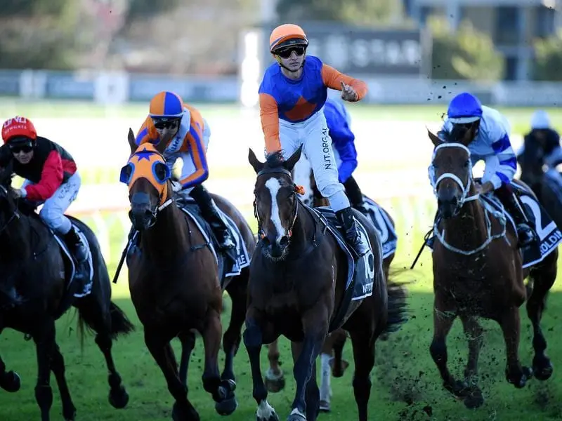 James Innes rode Nettoyer to victory in the Doncaster Mile