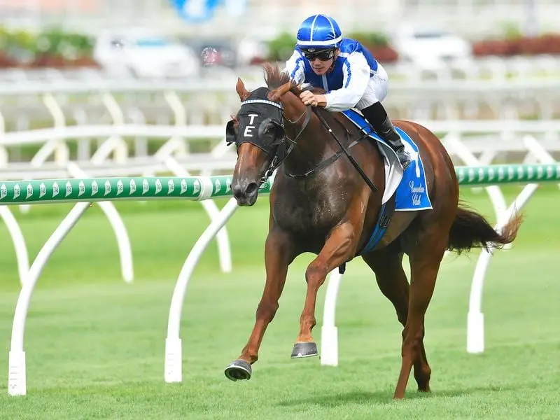 Vanna Girl in winning form at Eagle Farm.