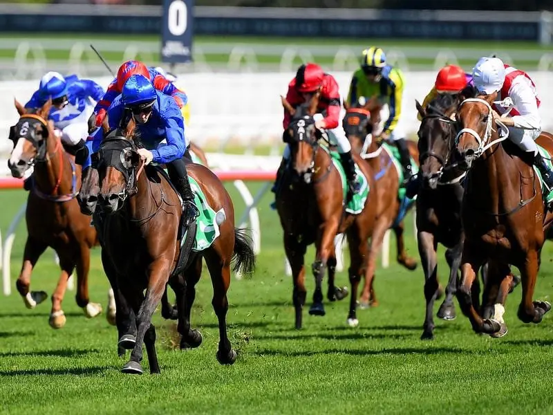 James McDonald rides Collette to victory in race 4 at Randwick