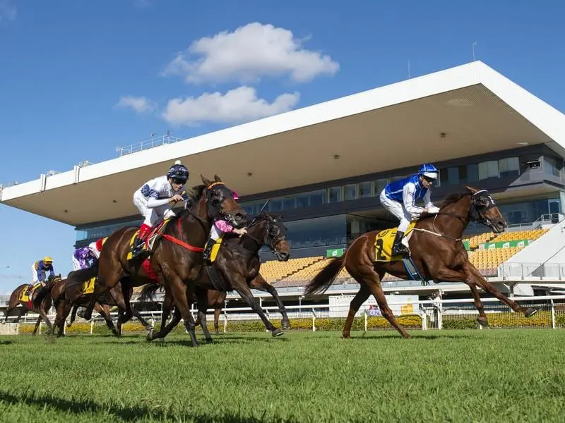 Vanna Girl wins the Listed Pam O'Neill Stakes at Doomben.