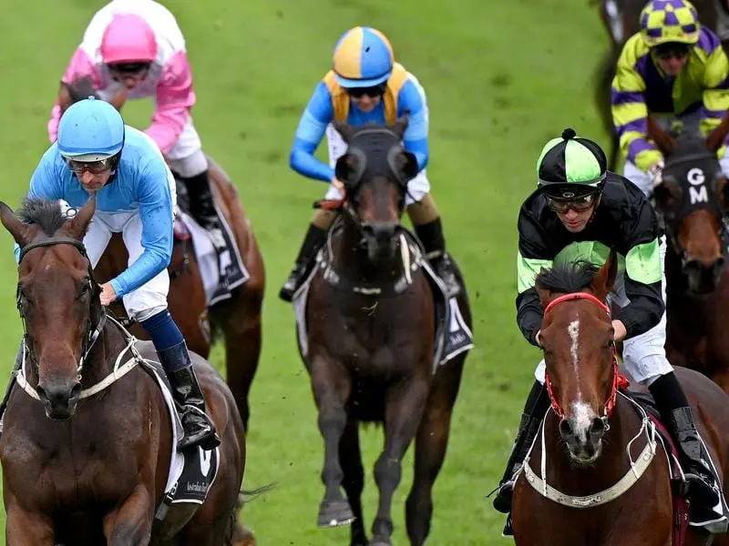 Stockman (right) wins at Randwick.