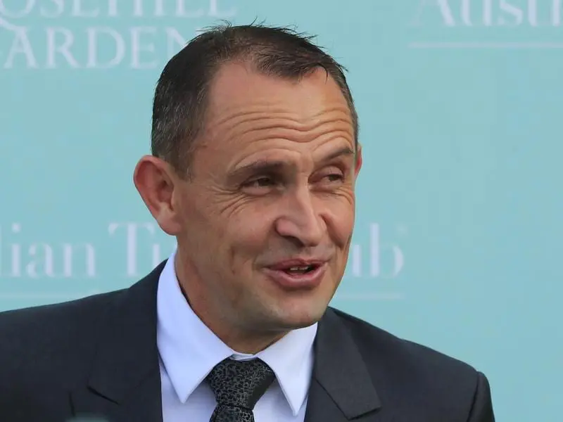 Chris Waller will be looking to set the record straight in the Listed WJ McKell Cup at Rosehill. Champion racehorse trainer Chris Waller.