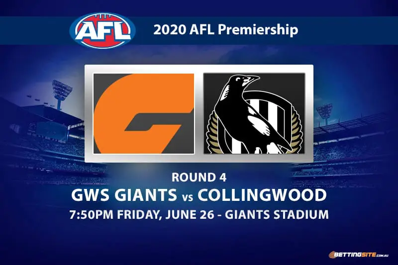 Giants vs Magpies AFL betting tips