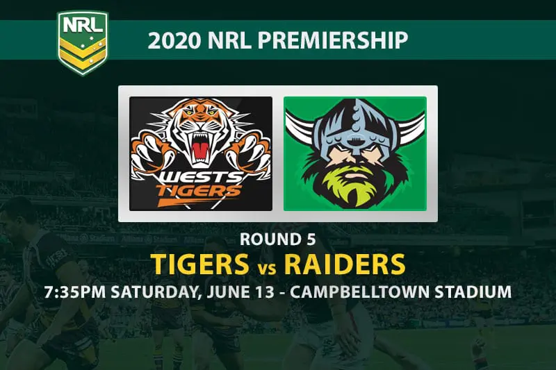 Tigers vs Raiders NRL betting tips