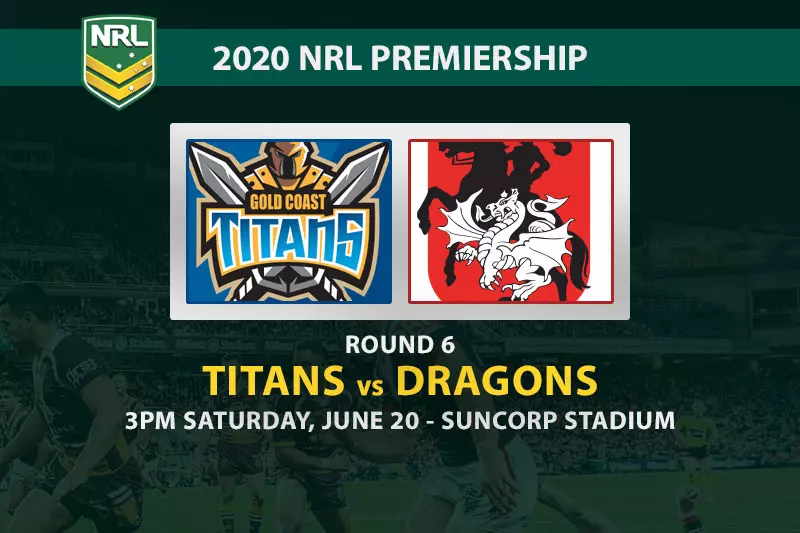 Gold Coast Titans vs St George Illawarra Dragons