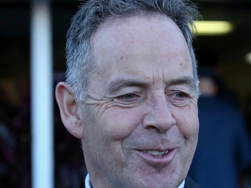 Irish-bred Never No More will have his first start for new trainer Simon Morrish at Caulfield. Trainer Simon Morrish.