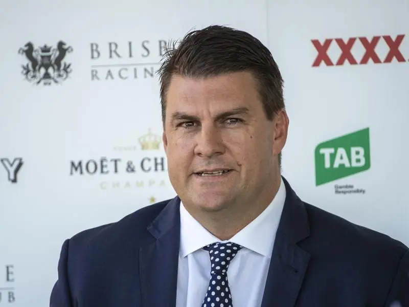 Eagle Farm trainer Chris Anderson.