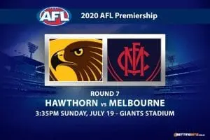 Hawks vs Demons AFL betting tips