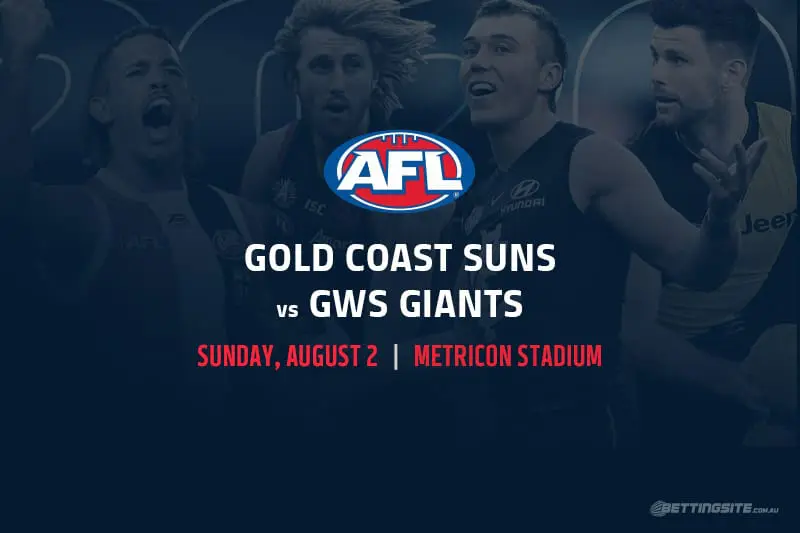 Suns vs Giants AFL betting tips