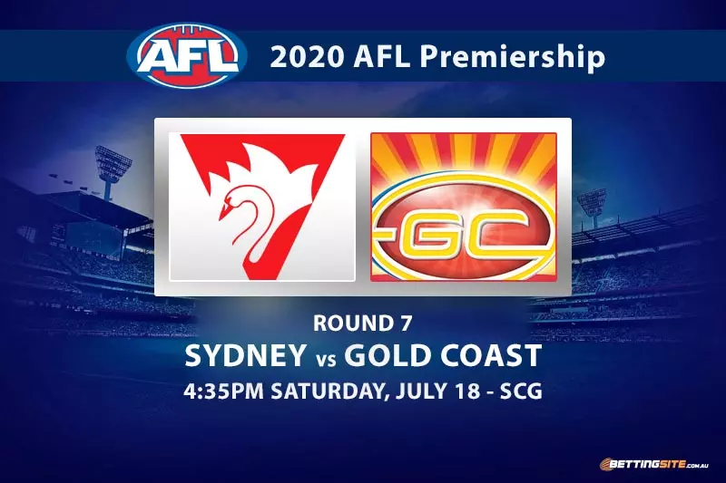 Sydney vs Gold Coast AFL betting tips