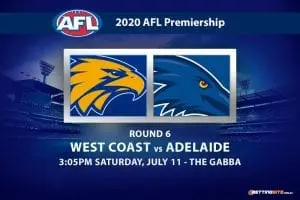 Eagles vs Crows AFL betting tips