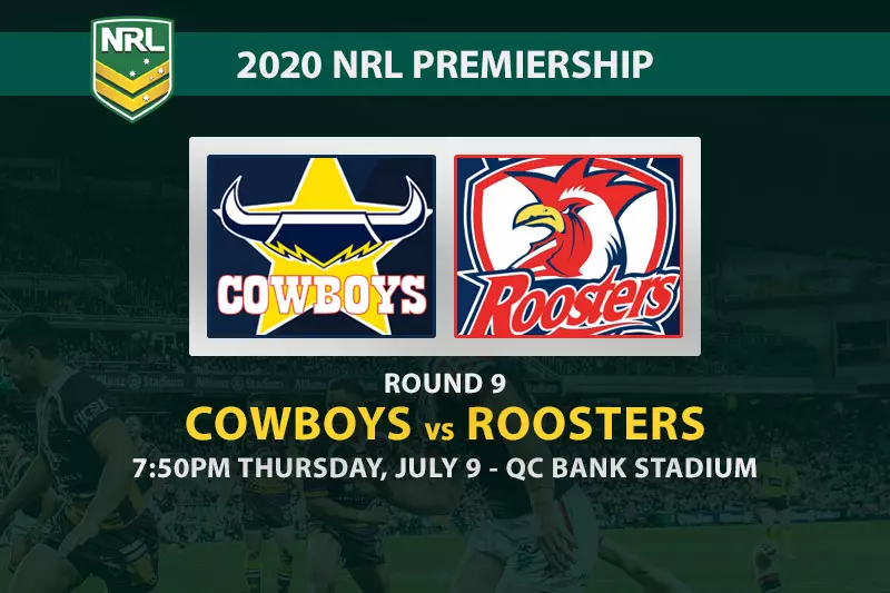 North Queensland Cowboys vs Sydney Roosters