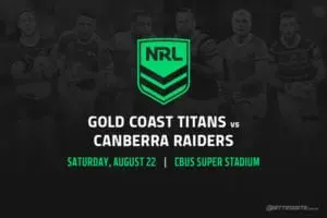 Gold Coast Titans vs Canberra Raiders