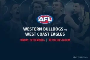 Bulldogs vs Eagles AFL betting tips