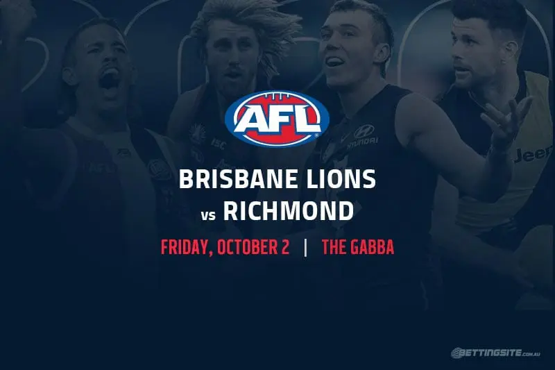 Brisbane Lions vs Richmond betting tips AFL Finals 2020