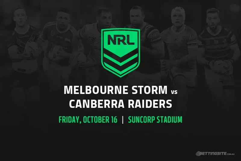 Storm vs Raiders NRL Finals 2020 betting tips