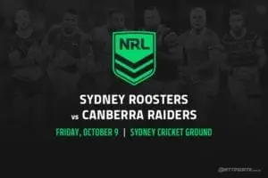 NRL Finals 2020 Roosters vs Raiders
