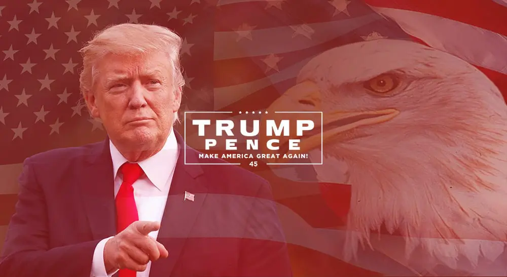 Donald Trump - The 45th President of The United States of America Donald Trump new favourite in US election betting - 3 November 2020