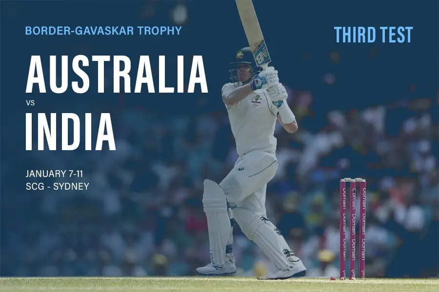 Australia vs India tips and betting update; third Test preview 7/1