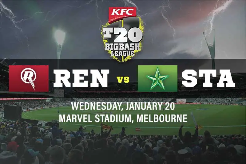 Melbourne Renegades v Melbourne Stars tips, best bets and odds for Jan 20