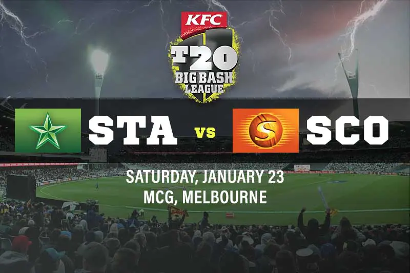 Melbourne Stars v Perth Scorchers tips and best bets for January 23