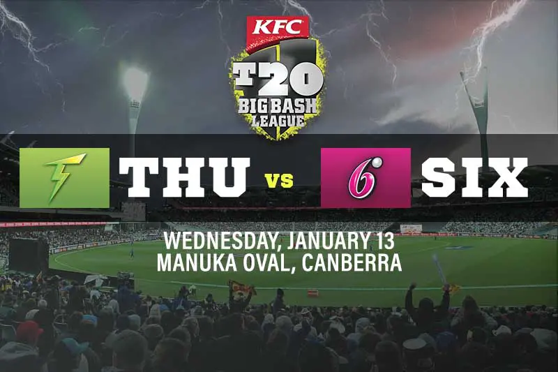 Sydney Thunder v Sydney Sixers betting tips and best bets for January 13