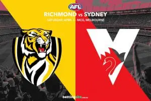 Tigers vs Swans AFL tips