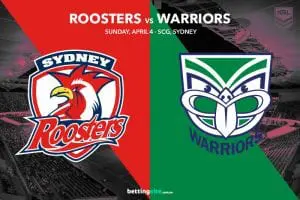 Roosters Warriors NRL betting tips