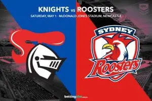 Newcastle Knights vs Sydney Roosters