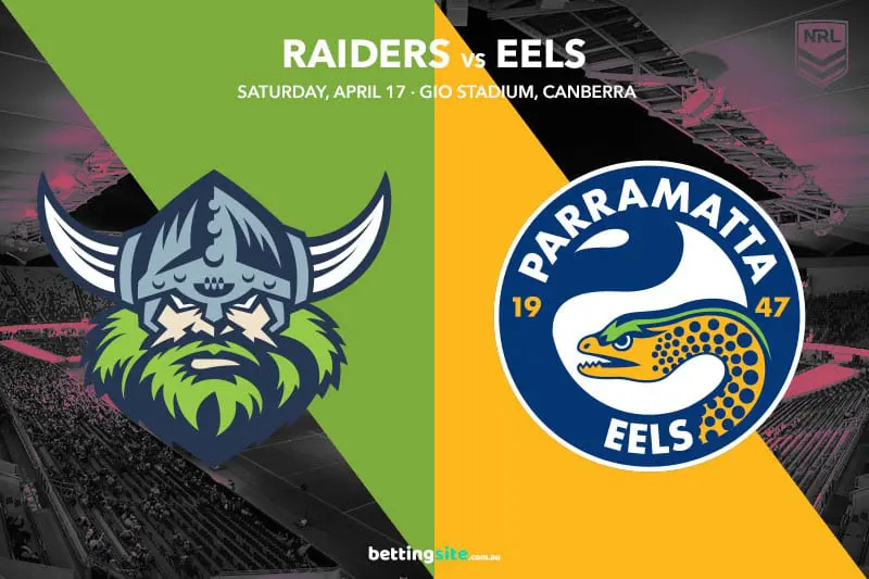 Raiders Eels NRL betting tips