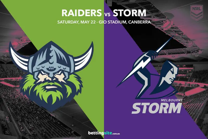 Canberra Raiders vs Melbourne Storm