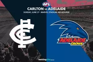 Blues Crows AFL R15 betting tips