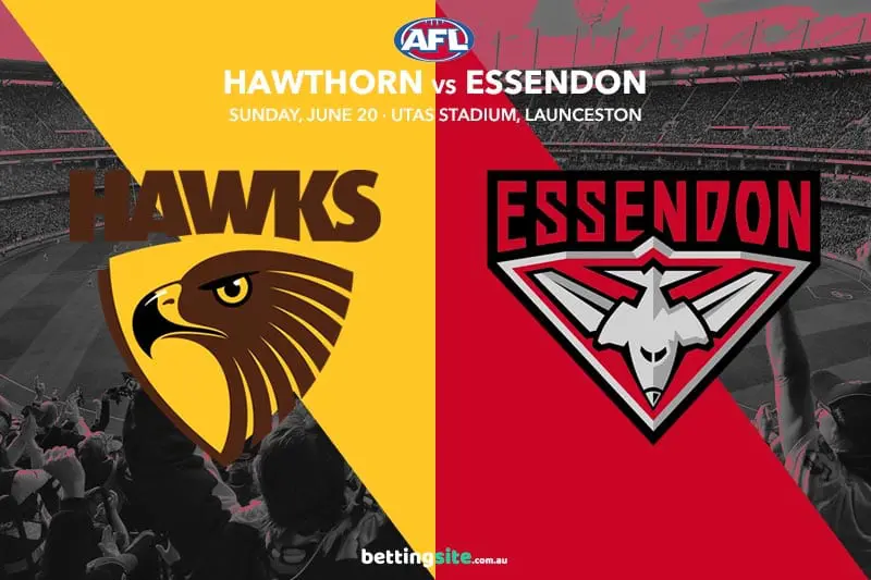 Hawks Bombers AFL betting tips