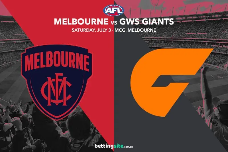 Melbourne GWS AFL Rd 16 betting tips