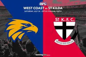 Eagles Saints AFL R19 betting tips