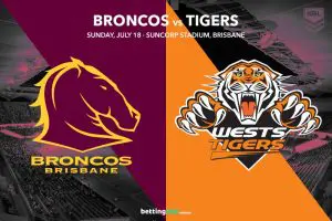 Broncos Tigers NRL betting tips