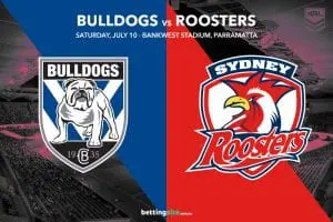 Canterbury Bulldogs vs Sydney Roosters
