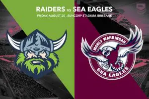 Canberra Raiders vs Manly Sea Eagles