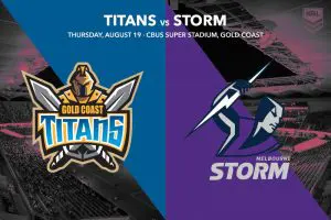 Gold Coast Titans vs Melbourne Storm