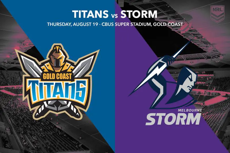 Gold Coast Titans vs Melbourne Storm