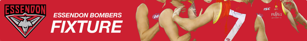 Essendon AFL fixture essendon bombers fixture