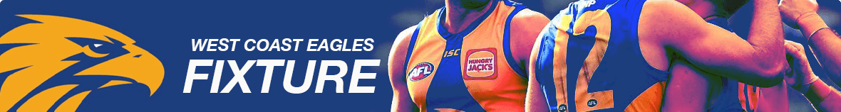 West Coast Eagles AFL fixture West Coast Eagles fixture
