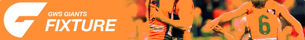 GWS Giants fixture