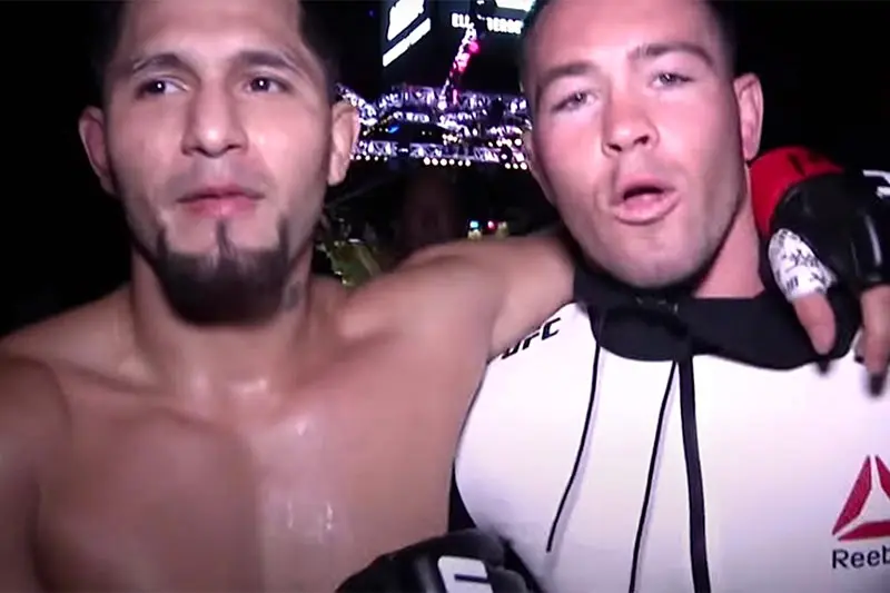 Jorge Masvidal and Colby Covington