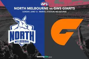 North Melbourne v GWS Giants AFL Tips