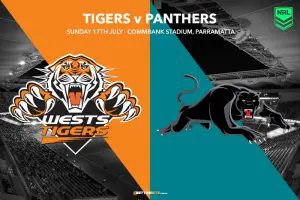 Wests Tigers v Penrith Panthers NRL Round 18